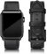PARMPH Lederarmband kompatibel für Apple Watch 42mm(Series 3/2/1) 44mm 45mm 46mm, echtes Leder Retro Vintage Armband kompatibel mit iWatch Series 10 9 8 7 6 5 4 3 2 1 SE Sports & Edition Herren