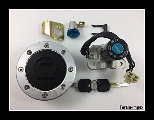 TERAM LOISIRS Kit Contacteur Neiman Clé bouchon Serrure selle pour Suzuki GSE 500 2001 à 2012