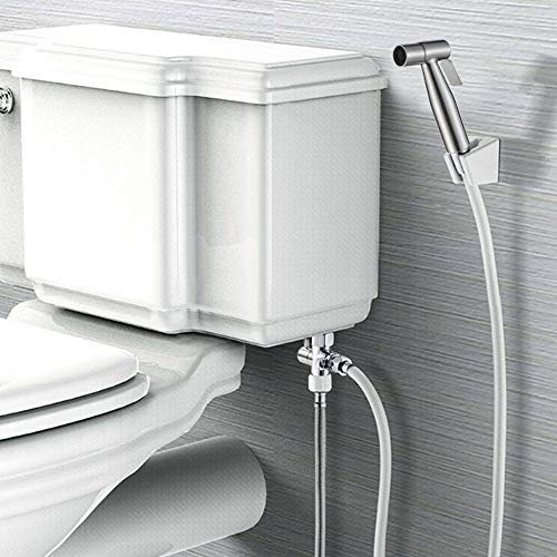 Set di bidet, doccetta per doccia con tubo adattatore, supporto doccia per bidet WC