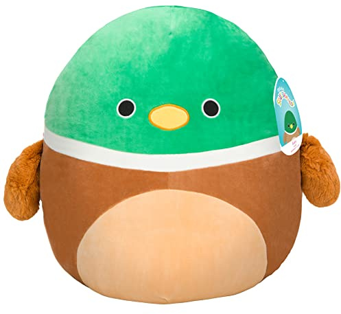 Squishmallow Kellytoy Plüschtier Avery The Stockard, groß, 40,6 cm, weiches und quetschendes Enten-Spielzeug, tolles Geschenk für Kinder