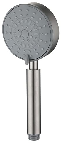 BHBXZZDB Duschkopf Hochdruck-Duschköpfe, Power-Duschkopf für Niederdruck, Universal-Handbrause aus Edelstahl