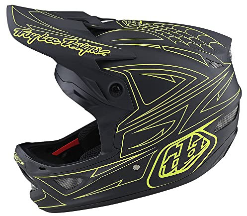MTB Bike Helmet TLD D3 FIBERLITE SPIDERSTRIPE in fiberglass ultra ventilated