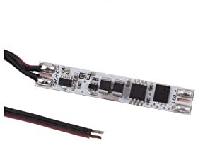 SWITCH A SFIORAMENTO INTERRUTTORE ON/OFF DIMMER 12/24 V PER PROFILI ALLUMINIO