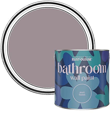 Rust-Oleum Lilac Water-Resistant Bathroom Wall & Ceiling Paint - Lilac Wine 2.5L