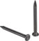 PATIKIL 30mm 1.2 Muro Cemento Chiodi, 150pz Carbonio Acciaio Punto Consiglio Ferramenta Chiodi, Nero