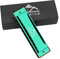EastRock Harmonika C-Dur Harmonika mit Box 10-Loch Harmonika für Schüler, Fortgeschrittene und Anfänger (10-Loch, Grün)