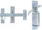 Suffolk Latch, Steel, Bright Zinc Plated, Garden gate, Wooden Gate, Heavy Duty