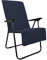 LAYNENBURG 2er-Set Premium Frottee Schonbezug für Gartenstuhl - 100% Baumwolle - Oeko-TEX 100 - Handtuch-Bezug Hochlehner - Stuhl-Bezug mit Umschlag für Camping-, Liege-Stuhl (65x130 cm blau)