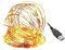 AAN BY SCOTT Christmas Fairy Lights USB LED String Lights Copper Wire Waterproof for Indoor Outdoor Decorative, Bedroom, Wedding, Party, Tree Decoration (50LEDs, Warm White) (5M/16 Ft. (Pack of 1))
