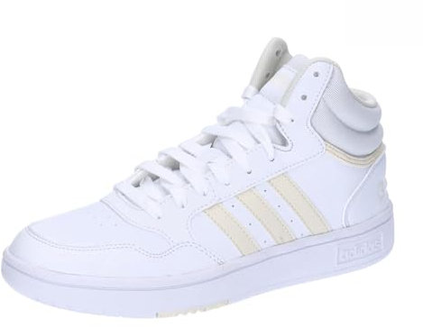 adidas Performance Hoops 3 Mid Sneaker Damen Weiß Weiss, 36 2/3 Damen