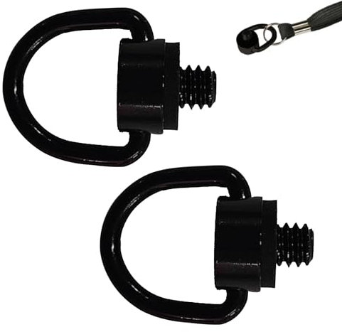 1/4 Zoll Schraube Adapter, Schraubhalterung Kamera, 2 Stück Kameragurtschraube, 1/4 D-Ring-Schrauben für Kamerastativ, DSLR-Kamera, Stativ Stativ, Einbeinstativ, Teleskop-Kugelkopf, Objektivkragen