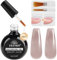 EBANKU 30ML Builder Nail Gel, 8 in 1 Cover Rose Builder Base Strengthener Gel Hard Gel Builder Gel UV/LED Nagellack Nail Extension Gel für Reparatur, Nagelstärkung, Nagelverlängerung Nail Art DIY