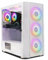 STGsivir White Gaming PC Desktop Computer Tower, Intel Core I7 3.4-3.9GHz, RX 5700XT 8G, 16GB RAM, 512GB SSD, 600M WiFi, BT 5.0, White RGB Gaming Case, Windows 10