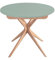 Ragaba Ronde Extensible Table à Manger 90cm Jubi Vert Sauge