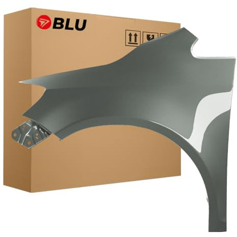 BLU Kotflügel Passend für Volkswagen Golf V+ / Golf 5 PLUS LA6Q Links Grün | 2005-2009 | Vorderseite Vorne | Lackiert | Einbaufertig