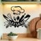 SUPERDANT Let'S Eat - Adhesivos murales para cubiertos adhesivos murales de cocina adhesivos murales de vinilo Let'S Eat adhesivos murales extraíbles y pegables