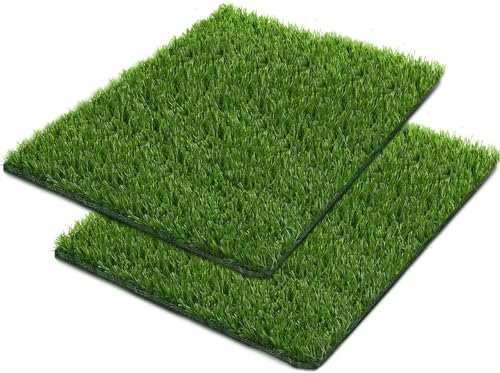 SSRIVER 50*75CM Künstlicher Grasteppich Hunde Rasenteppich für Wiederverwendbare Hundetoiletten Hundetoilette aus Kunstrasen für das Training Ihres Welpen Geeignet für den Innen- und Außenbereich