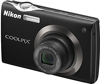 Nikon Coolpix S4000 Digital Camera 12 Megapixels 4x Wide Angle Zoom 7.5 cm (3 Inch) Touchscreen Black (Renewed)