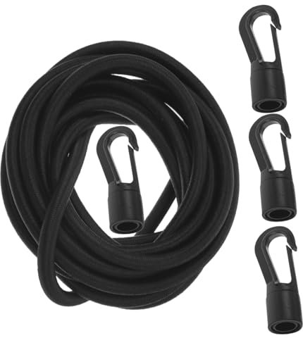 GAROZATION 1 Set Elastisches Seil Surfbrett Paddelseil Gummiseil Elastische Binder Mit Haken Gummi Paddle Leash Paddel Tragegurt Paddelgurt Leine Zur Paddelbefestigung Surfboard Paddle