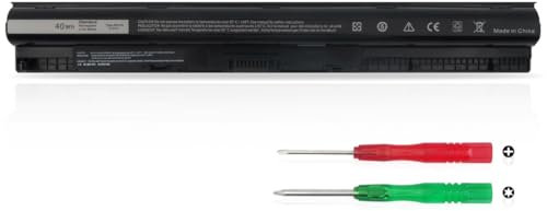 KXRSII 40Wh M5Y1K Batterie pour Dell Inspiron 14 15 17 5551 5552 5555 5558 5559 5566 3451 3551 3452 3467 3558 3552 3565 3567 5755 5756 5458 5759 5758 Vostro 3458 3558 453-BBBQ