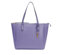 BRASS TACKS Leathercraft Borse Tote da Donna Borsa a Spalla con Tracolla Borsa Università Donna in Pelle PU con Grande Gapacità（Viola）