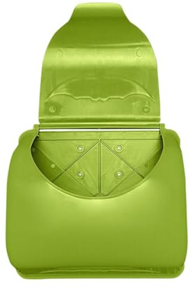 MotiveTech Toy Mailbox Learning Development Toy Educational Toy Wooden House Play Backyard Preschool Toy for 4 Years And Up, green