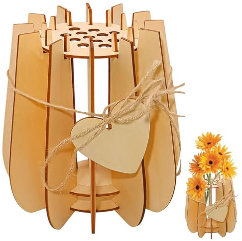 Vase for Lego Flowers Bouquet, Lego Flowers Vase for Displaying Lego Botanicals Roses Sunflowers Bouquets