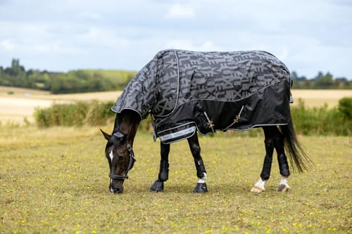 LeMieux Arika Reflective Turnout 0g, 125, Black