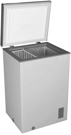 YUNA FROSTER 100 D silber 99 Liter Gefriertruhe Truhe Gefrierfach Gefrierschrank Schrank