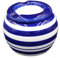 Sturmaschenbecher/Achenbecher/Windascher/blau/Weiss gestreift/Nordsee/Ostsee/Ascher/Zigarettenascher/Zigarrenascher klein