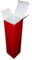 Red Christmas Cardboard Wine Bottle Presentation Gift Boxes Qty 10 Boxes