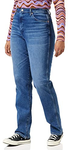 Wrangler Damen Jeans Mom Straight