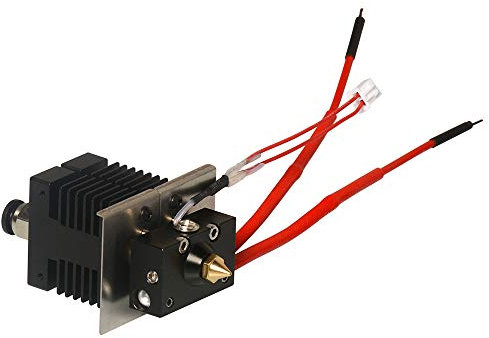 2-in-1-Out-Hotend-Kit für Geeetech A10M A20M 3D-Drucker, reduziert Verstopfen oder Verklemmen, 1,75 mm Filament 0,4 mm Düsen-Extruder