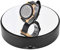 Drehteller Elektrisch, Drehscheibe Elektrisch, Elektrischer Drehteller für Fotografie, Lager 1kg, Drehscheibe Tisch zur Präsentation von Schmuck, Uhren, Digitalen Produkten, 18 cm (Schwarz)