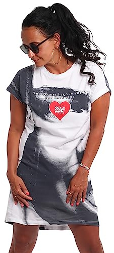 Yakuza Damen Flip Urban T-Shirt Kleid