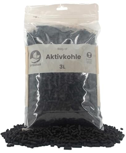 CARBONE ATTIVO 3LT SYBOTANICA PIANTE VASO SERRA TERRARIO orticoltura