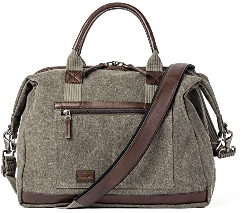 Retrospektive Weekender Bag für Ausflüge und Roadtrips, Pinestone, Medium, Classic