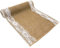 Oblique Unique® Jute Tischläufer mit Spitze Tischband Tisch Läufer Naturfarben 270 cm x 30 cm Tischdeko für Geburtstag Party Hochzeit Garten Party Deko