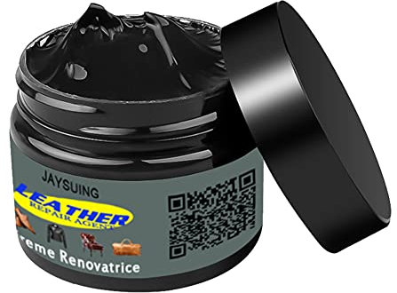 BYYLECL Pasta di riparazione di colore in pelle, Kit di riparazione in pelle per divani, vernice in pelle per seggiolino auto/divano/scarpe, crema colorante per cera lucidante