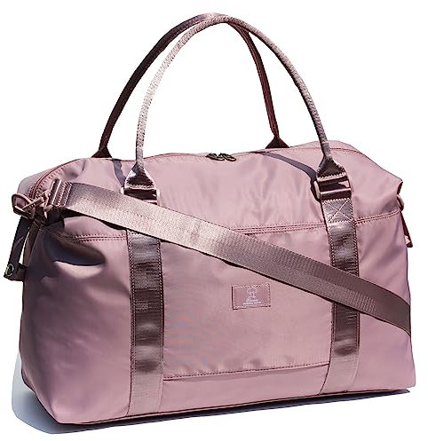 ESVAN Reisetasche, Sporttasche, Weekender, Übernachtung, Handgepäcktasche, Crossbody-Tasche mit Nassfach und Trolleyhülle, [J], modisch