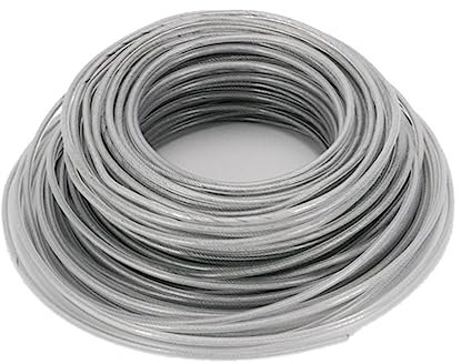 EHOTER DIY Bobine Fil Coupe Bordure Universel Bobine De Fil d'acier Robuste pour Débroussailleuse De Jardin Tondeuse à Gazon Environ 3 Mm X 40 M
