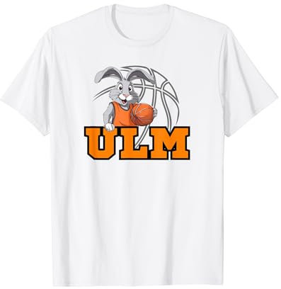 Ulm Basketball Fan Support Schwaben Stadion orange weiss T-Shirt