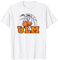 Ulm Basketball Fan Support Schwaben Stadion orange weiss T-Shirt