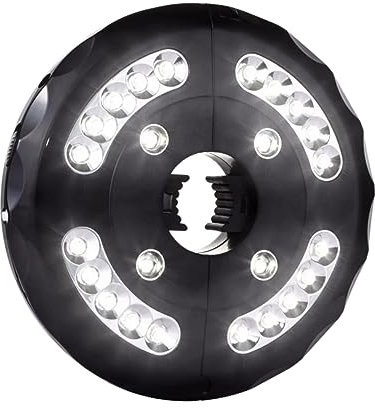 Veemoon Lámpara LED para Sombrilla y Camping 20 4 Luces Romanas Desmontables Recargables USB sin Batería Portátil Resistente y Ligera Luz de Emergencia para Exteriores Jardín y Tienda de Campaña