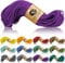 Ganzoo Paracord 350 Seil, Nylon Polyester, 2,5mm, Typ 1, 30m, Outdoor Schnur, Allzweckseil, Takelung für Armband, Hundehalsband, Hundeleine Knüpfen, Camping Survival, violett