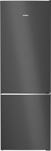 SIEMENS KG49NSBBF iQ700 Kühl-Gefrier-Kombination, 203 x 70 cm, 311 L Kühlen & 129 L Gefrieren, noFrost, hyperFresh 0 Grad, multiAirflow für gleichmäßig gekühlte Lebensmittel und Getränke