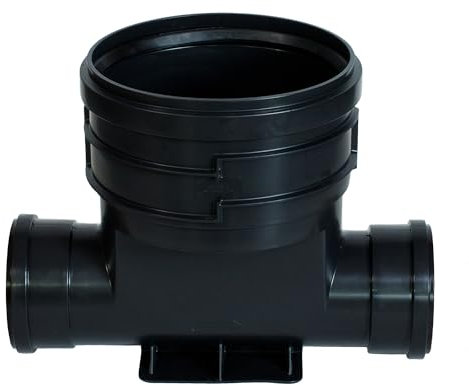 ScarMaxx - KG Schachtboden - Abwasserschacht - Kontrollschacht DN 315 - Gerade mit Dichtring - 54,5cm x 34,5cm x 43cm - 2x DN160 - Ohne Reduzierung