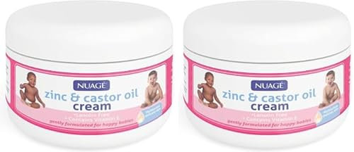 Zinc and Castor Oil Nappy Rash Cream | Pack of 2 x 200ml