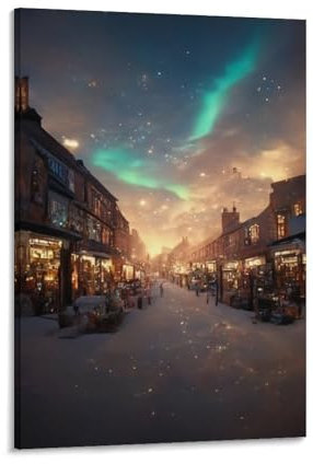 Sarah J. Maas Buchkunst-Poster A Court of Thorns And Roses Velaris, 6 Leinwand-Kunstdrucke, Poster, Foto, Gemälde, Poster, Raumdekoration, 50 x 75 cm