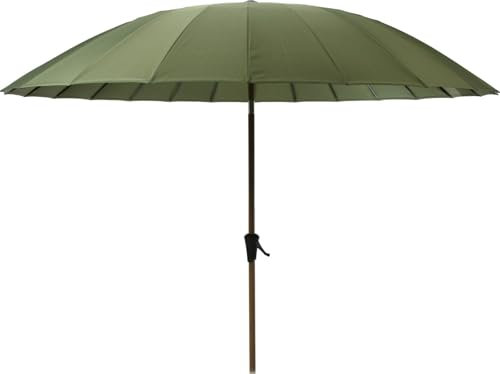 Niceey Parasol de Jardin Shanghai, Parasol de Terrasse Extérieur Ø280cm, Parasol de Jardin, Protection UV 50, Parasols de Jardin Terrasse Piscine de Plage, Vert